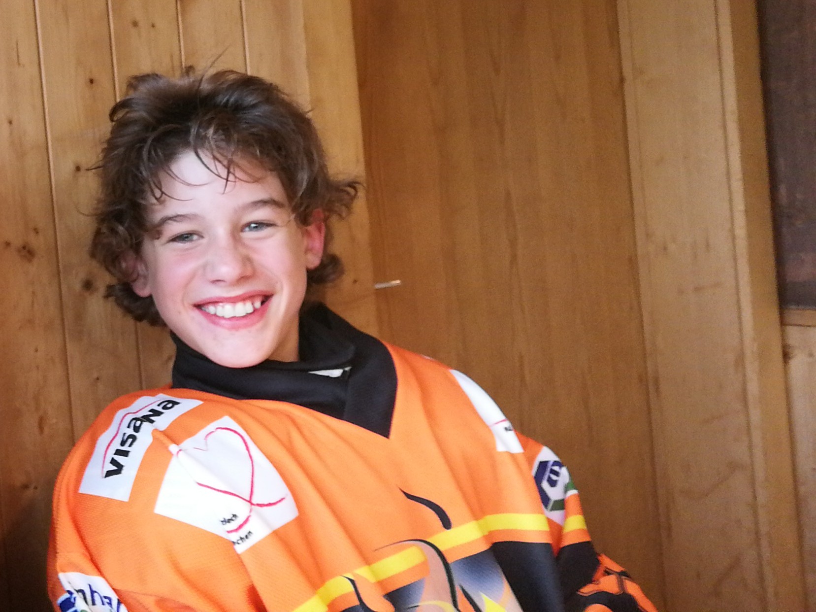 Clay im Trikot der Brandis Juniors
